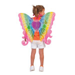Ailes coeur multicolores 60 x 54 cm