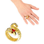 Bague serpent femme