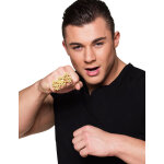 Bague triple dollar dor� adulte