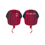 Ballon aluminium maillot de foot ac milan 60 cm
