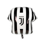 Ballon en aluminium maillot de la juventus noir et blanc 60 cm