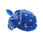 Bandana biker ou cowboy bleu