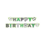 Bannire en papier happy birthday football 2m