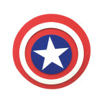 Bouclier en mousse captain america 30 cm enfant