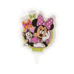 Bougie d'anniversaire minnie7, 5 cm