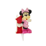 Bougie chiffre 1 minnie