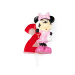 Bougie chiffre 2 minnie