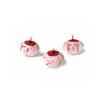 Bougie flottante oeil ensanglanté halloween 4 cm Bougie flottante oeil ensanglanté halloween 4 cm