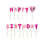 Bougies happy birthday minnie