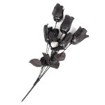 Bouquet roses noires