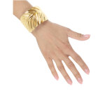 Bracelet feuilles d'or adulte