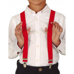 Bretelles rouge enfant