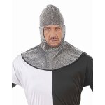 Cagoule mdivale adulte effet cotte de maille
