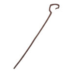 Canne de berger marron luxe 167cm