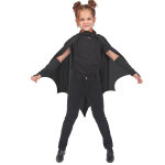 Cape vampire chauve - souris noir enfant halloween