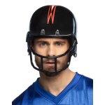 Casque footballeur amricain noir adulte