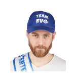 Casquette bleue team evg adulte