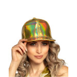 Casquette dore iridescente adulte