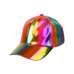 Casquette multicolore iridescente adulte