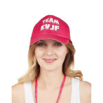 Casquette rose team evjf