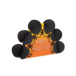 Centre de table araignes happy halloween 15 x 21 cm