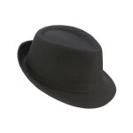 Chapeau borsalino noir luxe adulte