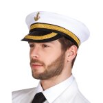 Chapeau capitaine marin adulte