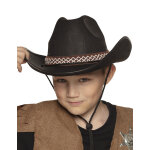 Chapeau cowboy noir enfant