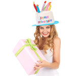 Chapeau joyeux anniversaire adulte