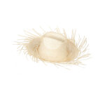 Chapeau de paille tresse hawa adulte
