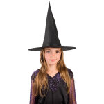 Chapeau sorci�re noir enfant halloween