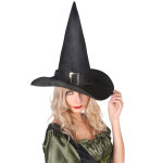 Chapeau sorcière velours halloween adulte Chapeau sorcière velours halloween adulte