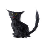 Chat noir 12 cm halloween