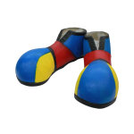Chaussures de clown bleu