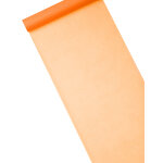 Chemin de table intiss orange 29 cm x 10 m