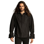 Chemisier pirate noire homme