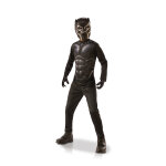 Coffret classique black panther avec gants enfant