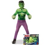 Coffret classique hulk avec gants g�ants gar�on