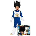 Coffret dguisement avec perruque vegeta dragon ball enfant
