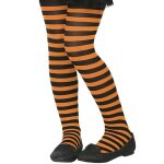 Collant ray orange et noir enfant