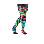 Collants � rayures multicolores enfant