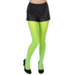 Collants vert fluo adulte