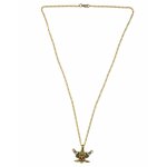 Collier dor pirate adulte