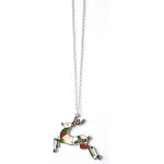 Collier fantaisie renne de nol