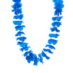 Collier hawa bleu vif