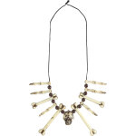 Collier os et tte de mort adulte
