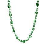 Collier vert trfle brillant saint patrick adulte