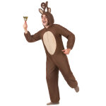 Combinaison  capuche renne homme