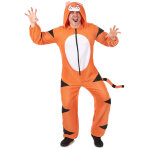 Combinaison  capuche tigre homme