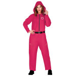 Combinaison rose gardien de jeu femme